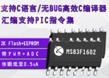 MS83F1602 CPU